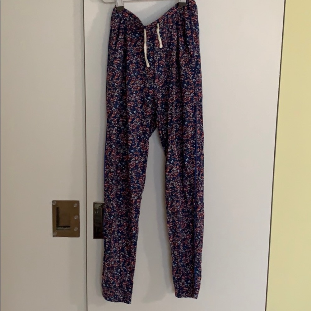 H&M big kids floral jogger pants